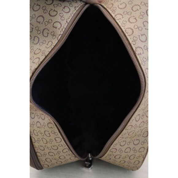 GUESS V7200082 Mocha Junction Travel Overnight Toiletry Cosmetic Case Bag $148 - Picture 10 of 11